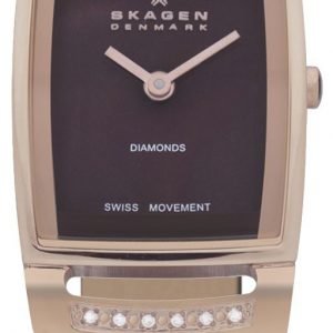 Skagen 985srld Kello Ruskea / Nahka