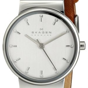 Skagen Ancher Skw2192 Kello Hopea / Nahka