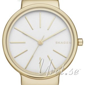 Skagen Ancher Skw2477 Kello Valkoinen / Kullansävytetty Teräs