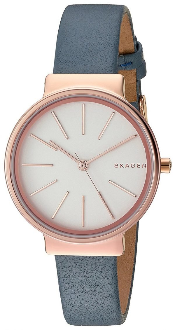 Skagen Ancher Skw2482 Kello Valkoinen / Nahka