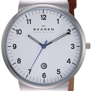 Skagen Ancher Skw6082 Kello Valkoinen / Nahka