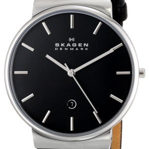 Skagen Ancher Skw6104 Kello Musta / Nahka