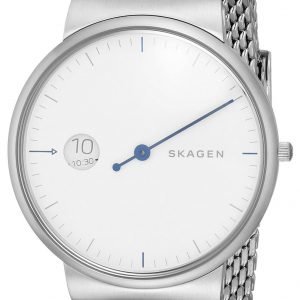 Skagen Ancher Skw6193 Kello Valkoinen / Teräs