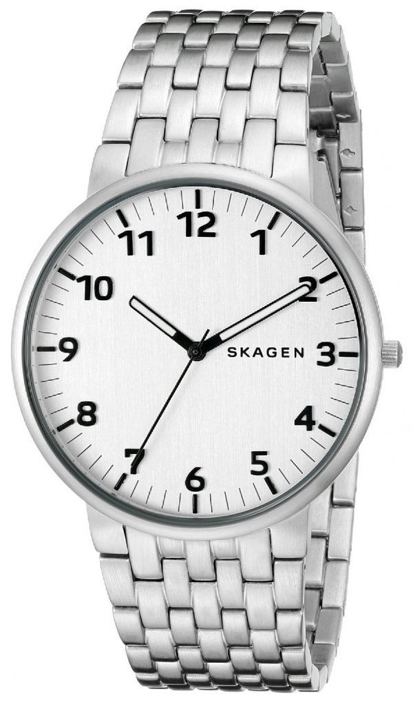 Skagen Ancher Skw6200 Kello Hopea / Teräs