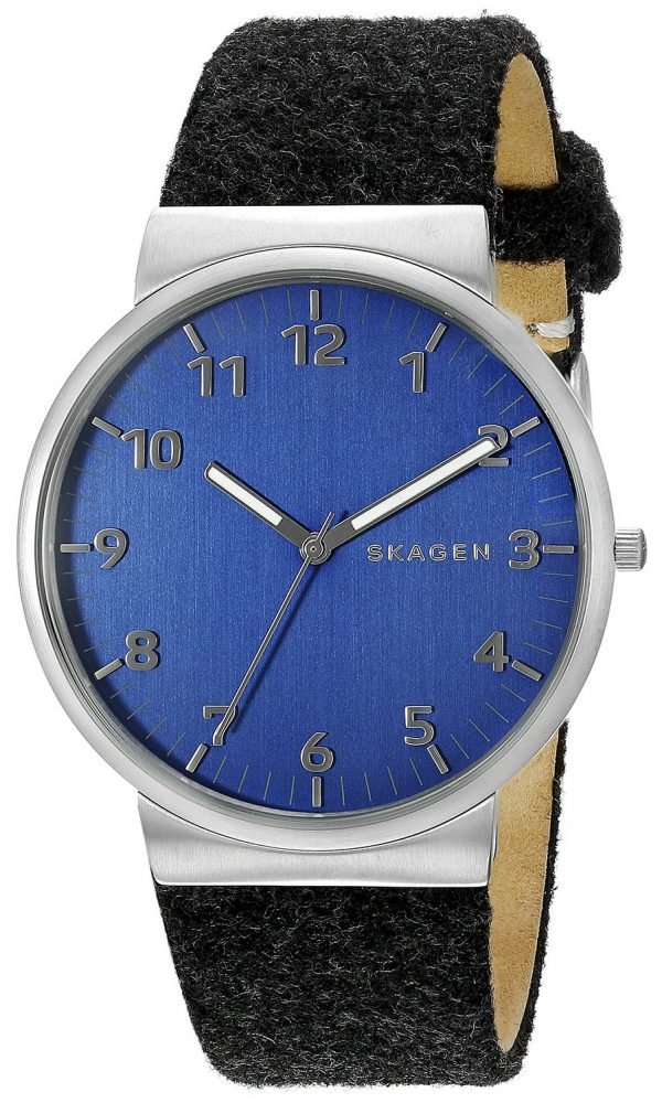 Skagen Ancher Skw6232 Kello Sininen / Nahka