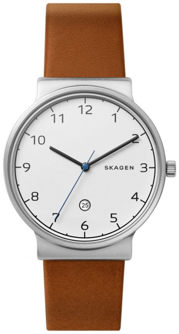 Skagen Ancher Skw6433 Kello Valkoinen / Nahka