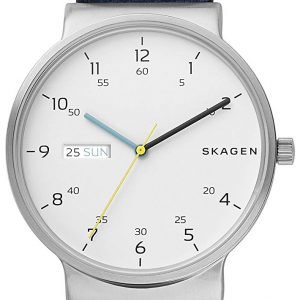 Skagen Ancher Skw6455 Kello Valkoinen / Nahka