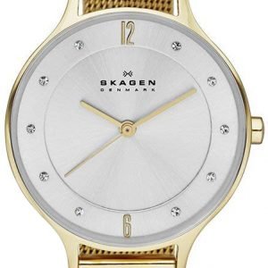 Skagen Anita Skw2150 Kello Hopea / Kullansävytetty Teräs