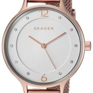 Skagen Anita Skw2650 Kello Valkoinen / Punakultasävyinen