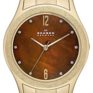 Skagen Classic Skw2108 Kello Ruskea / Kullansävytetty Teräs