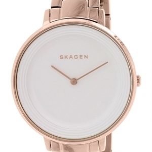 Skagen Ditte Skw2331 Kello Valkoinen / Punakultasävyinen