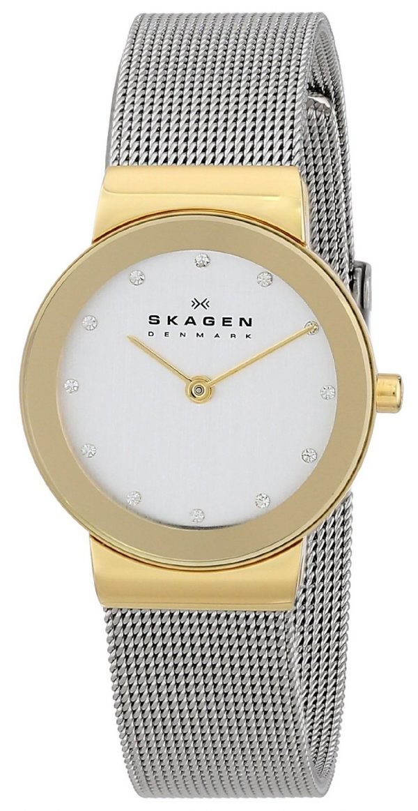 Skagen Freja 358sgscd Kello Valkoinen / Teräs