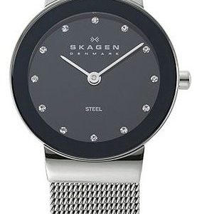 Skagen Freja 358sssbd Kello Musta / Teräs