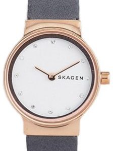 Skagen Freja Skw2669 Kello Valkoinen / Nahka