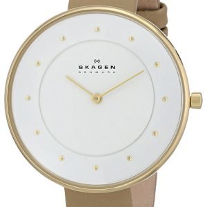 Skagen Gitte Skw2137 Kello Valkoinen / Nahka