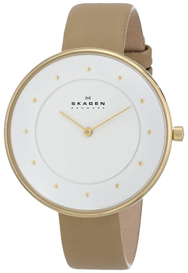 Skagen Gitte Skw2137 Kello Valkoinen / Nahka