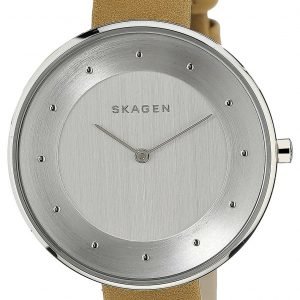 Skagen Gitte Skw2326 Kello Hopea / Nahka