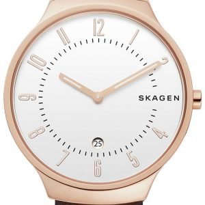 Skagen Grenen Skw6458 Kello Valkoinen / Nahka