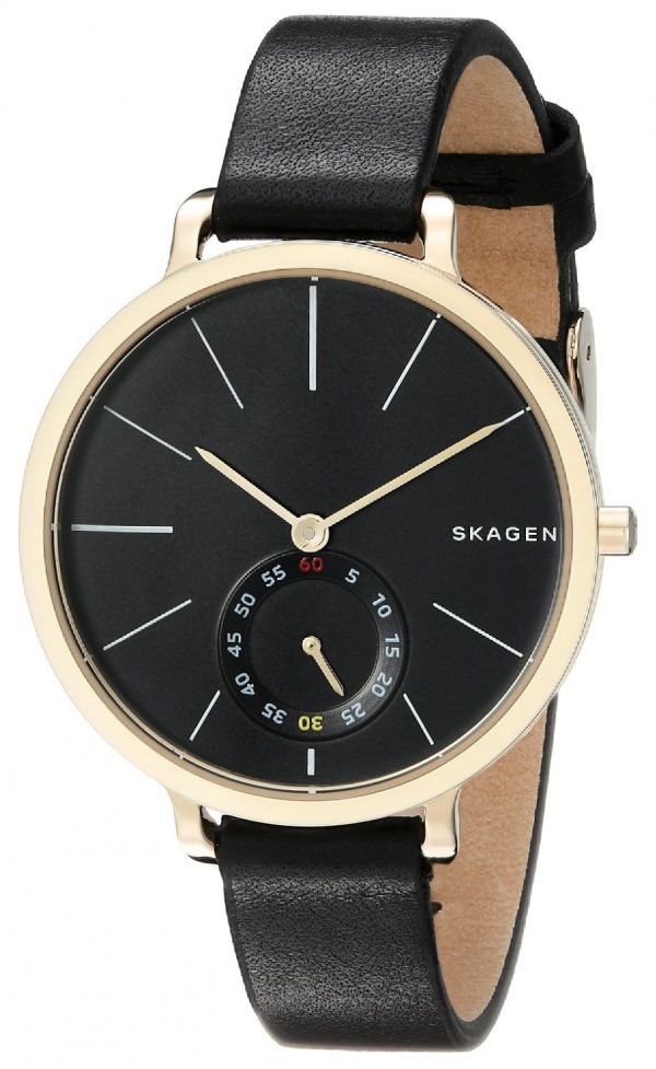 Skagen Hagen Skw2354 Kello Musta / Nahka