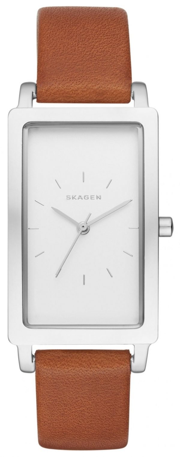 Skagen Hagen Skw2464 Kello Valkoinen / Nahka