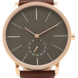 Skagen Hagen Skw6213 Kello Ruskea / Nahka