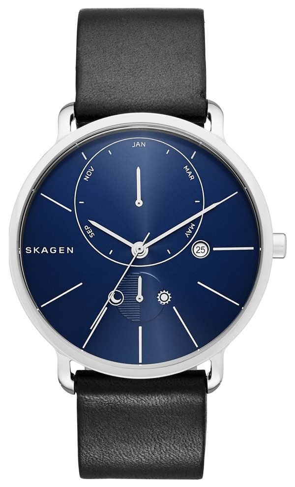 Skagen Hagen Skw6241 Kello Sininen / Nahka