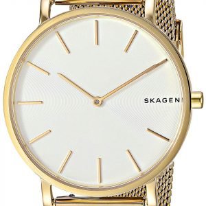 Skagen Hagen Skw6443 Kello Valkoinen / Kullansävytetty Teräs