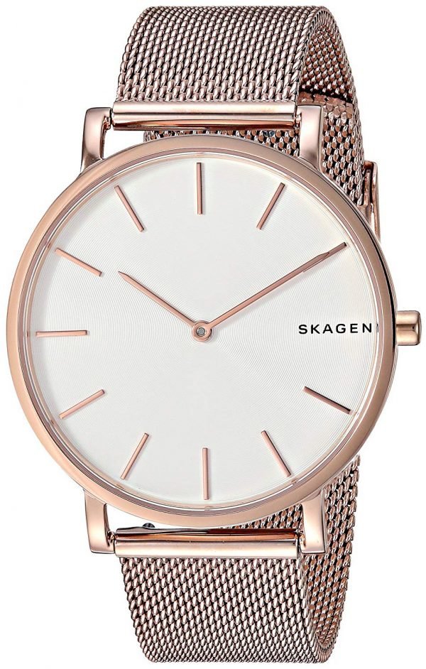 Skagen Hagen Skw6444 Kello Valkoinen / Punakultasävyinen