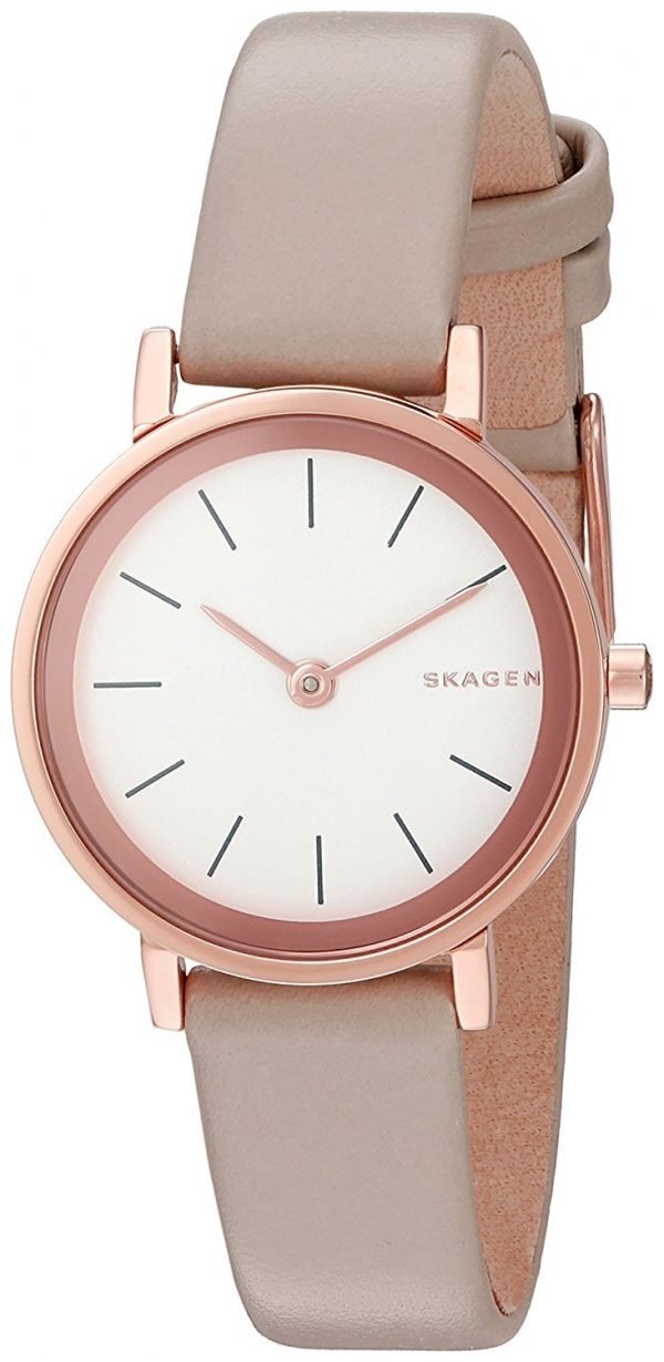 Skagen Hald Skw2494 Kello Valkoinen / Nahka