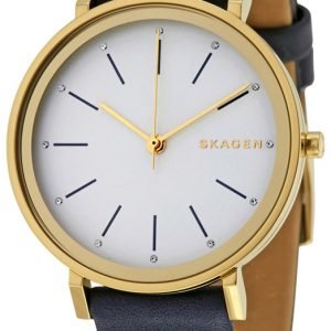 Skagen Hald Skw2510 Kello Hopea / Nahka