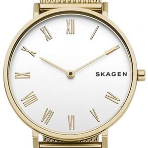 Skagen Hald Skw2713 Kello Valkoinen / Kullansävytetty Teräs