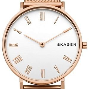 Skagen Hald Skw2714 Kello Valkoinen / Punakultasävyinen