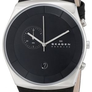 Skagen Havene Skw6070 Kello Musta / Nahka