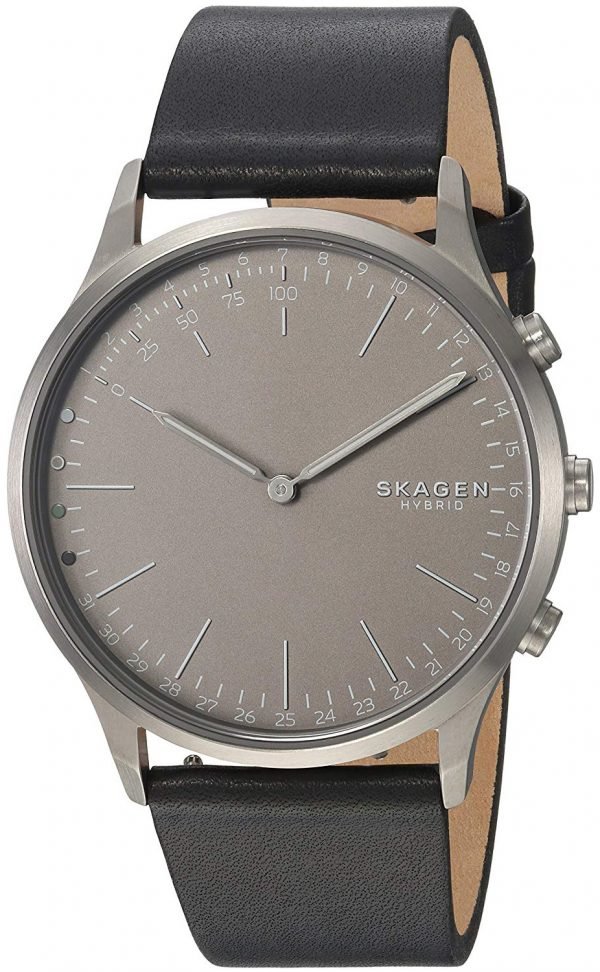 Skagen Jorn Skt1203 Kello Harmaa / Nahka