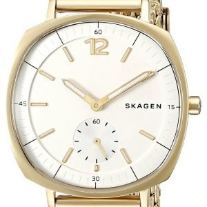 Skagen Rungsted Skw2426 Kello Valkoinen / Kullansävytetty