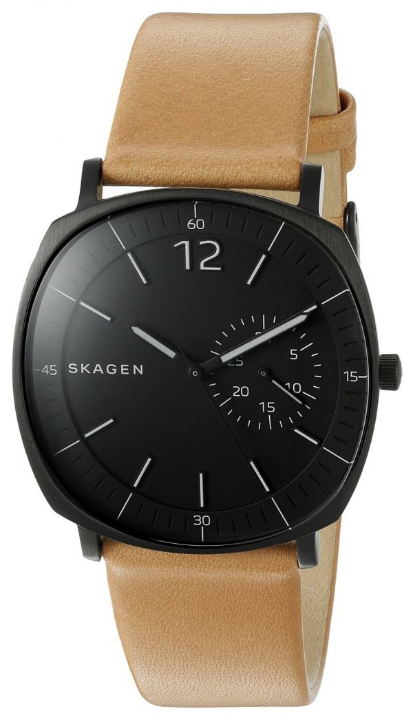 Skagen Rungsted Skw6257 Kello Musta / Nahka