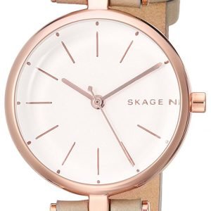 Skagen Signatur Skw2643 Kello Valkoinen / Nahka