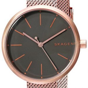 Skagen Signatur Skw2645 Kello Harmaa / Punakultasävyinen