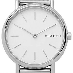 Skagen Signatur Skw2692 Kello Valkoinen / Teräs