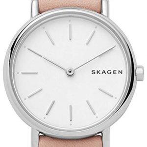 Skagen Signatur Skw2695 Kello Valkoinen / Nahka