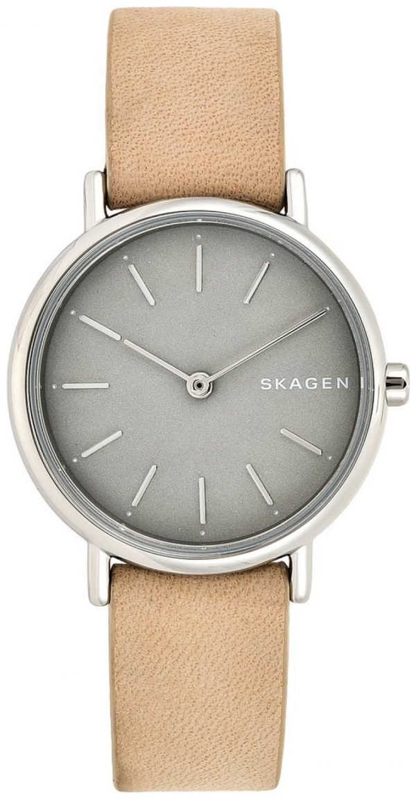 Skagen Signatur Skw2696 Kello Harmaa / Nahka