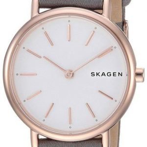 Skagen Signatur Skw2697 Kello Valkoinen / Satiini