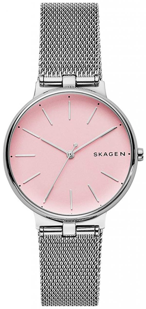 Skagen Signatur Skw2708 Kello Pinkki / Teräs