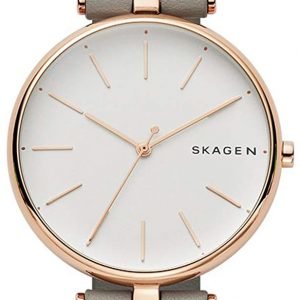 Skagen Signatur Skw2710 Kello Valkoinen / Nahka