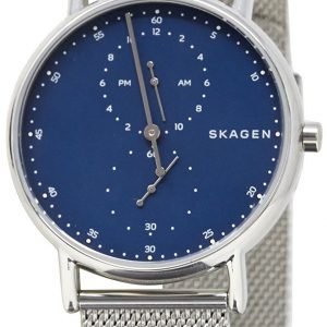 Skagen Signatur Skw6389 Kello Sininen / Teräs