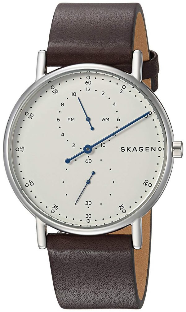 Skagen Signatur Skw6391 Kello Valkoinen / Nahka