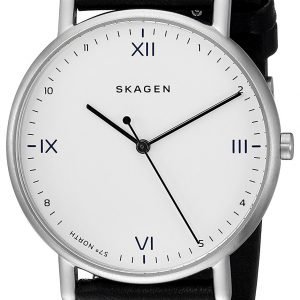 Skagen Signatur Skw6412 Kello Valkoinen / Nahka