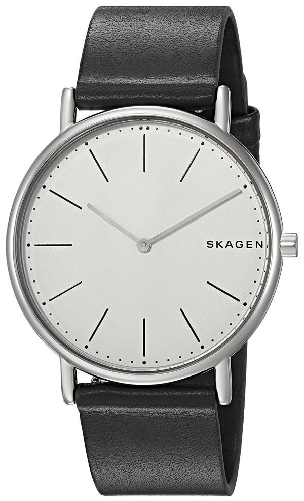 Skagen Signatur Skw6419 Kello Valkoinen / Nahka