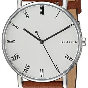 Skagen Signatur Skw6427 Kello Valkoinen / Nahka