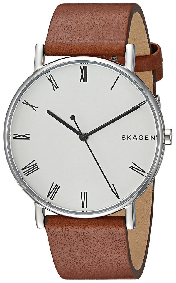 Skagen Signatur Skw6427 Kello Valkoinen / Nahka